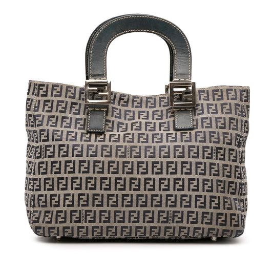 Fendi Tote Zucchino Red Tote Bag Style 66