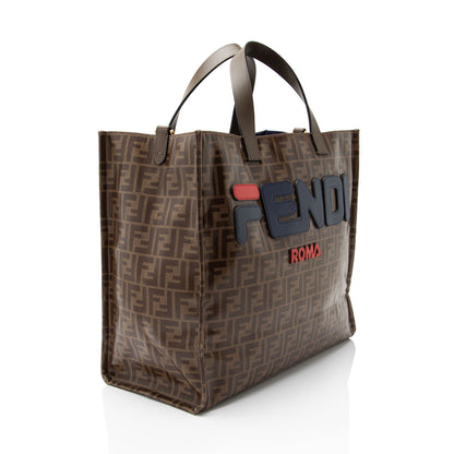 Fendi Zucchino Forever Mama Shoulder Bag
