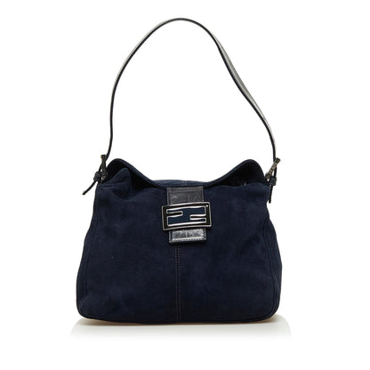 Fendi Suede Double Flap (SHG-gKaUYE)