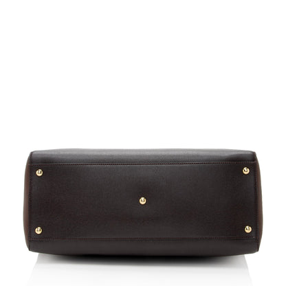 Fendi Vitello Calfskin 2Jours Elite Large Tote (SHF-22596)