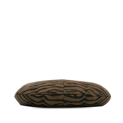 Fendi Zebra Print Canvas Hobo (SHG-RSZLfY)