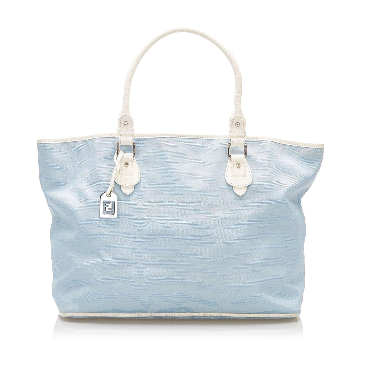 Fendi Zebra Print Canvas Tote Bag (SHG-22880)