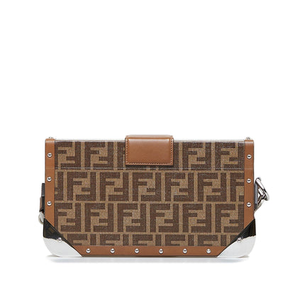 Fendi Baguette Zucca Red Shoulder Bag Zucca