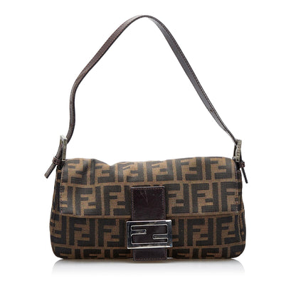 Fendi Zucca Baguette (SHG-RSziJV)