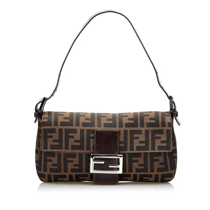 Fendi Zucca Canvas Baguette (SHG-37738)
