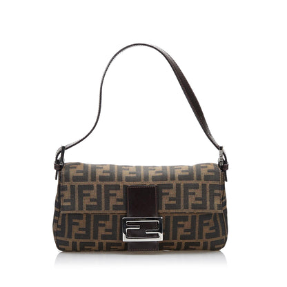 Fendi Zucca Canvas Baguette (SHG-edz7TO)