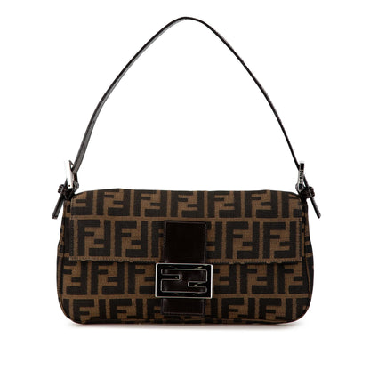 Fendi Zucca Canvas Baguette (SHG-MqP0Ux)