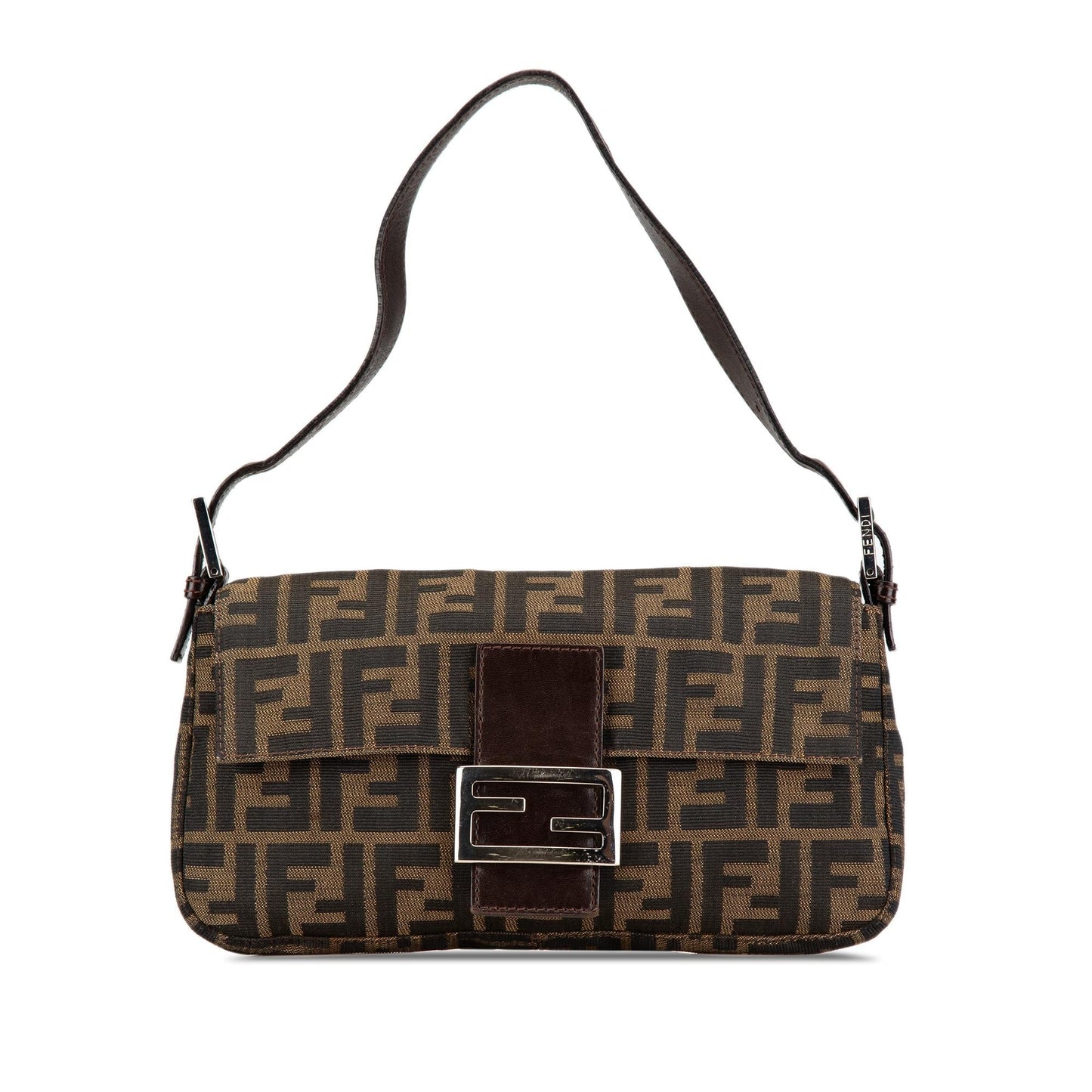Fendi Zucca Canvas Baguette Shg-Ctex3N