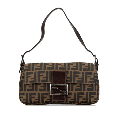 Fendi Zucca Canvas Baguette Shg-Ctex3N