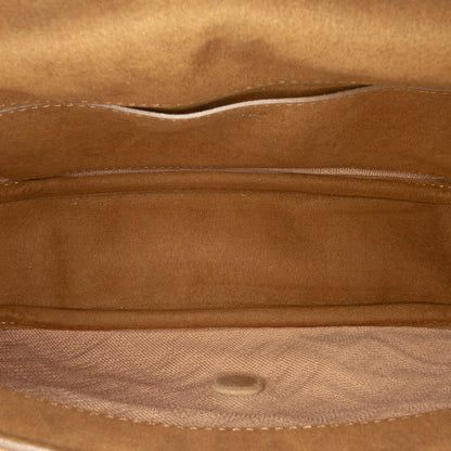 Fendi Zucca Canvas Chain Midi Baguette