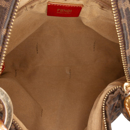 Fendi Zucca Canvas Chef Shoulder Bag