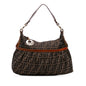 Fendi Zucca Canvas Chef Shoulder Bag