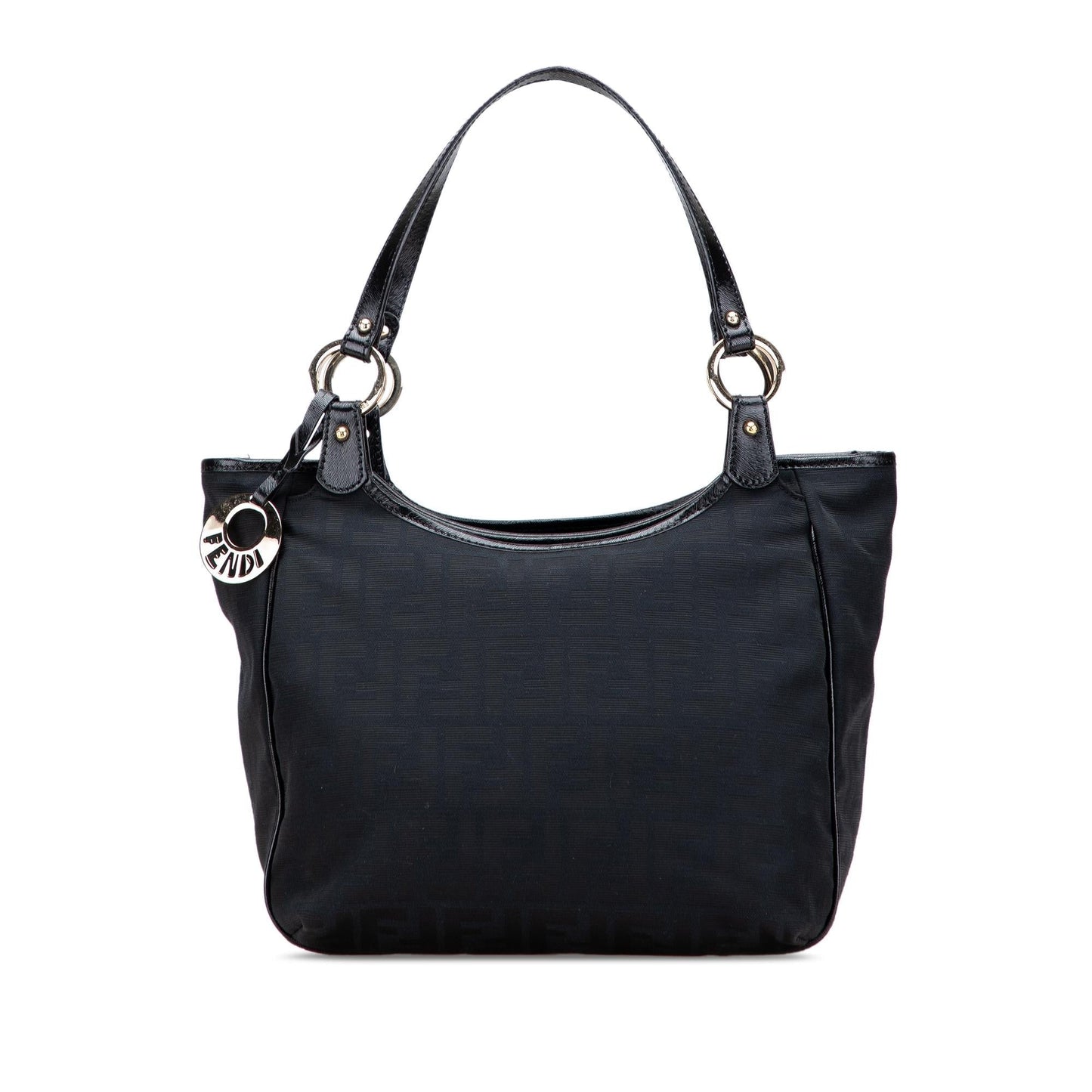 Fendi Tote Canvas Red Tote Bag Style 16
