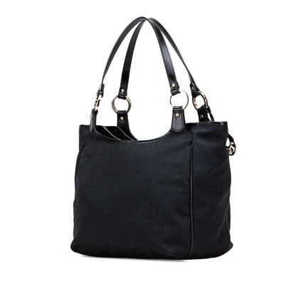 Fendi Tote Canvas Red Tote Bag Style 16