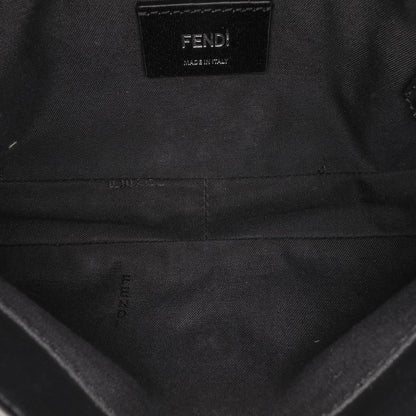 Fendi Zucca Canvas Convertible Baguette Satchel