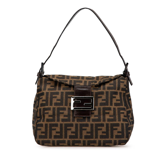 Fendi Luxury Canvas Red Shoulder Bag Style 7