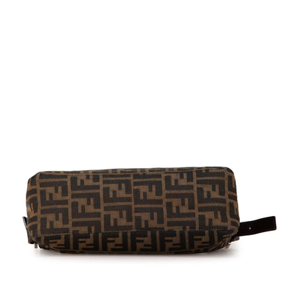 Fendi Zucca Canvas Flap Shoulder Bag (SHG-PNNTeW)