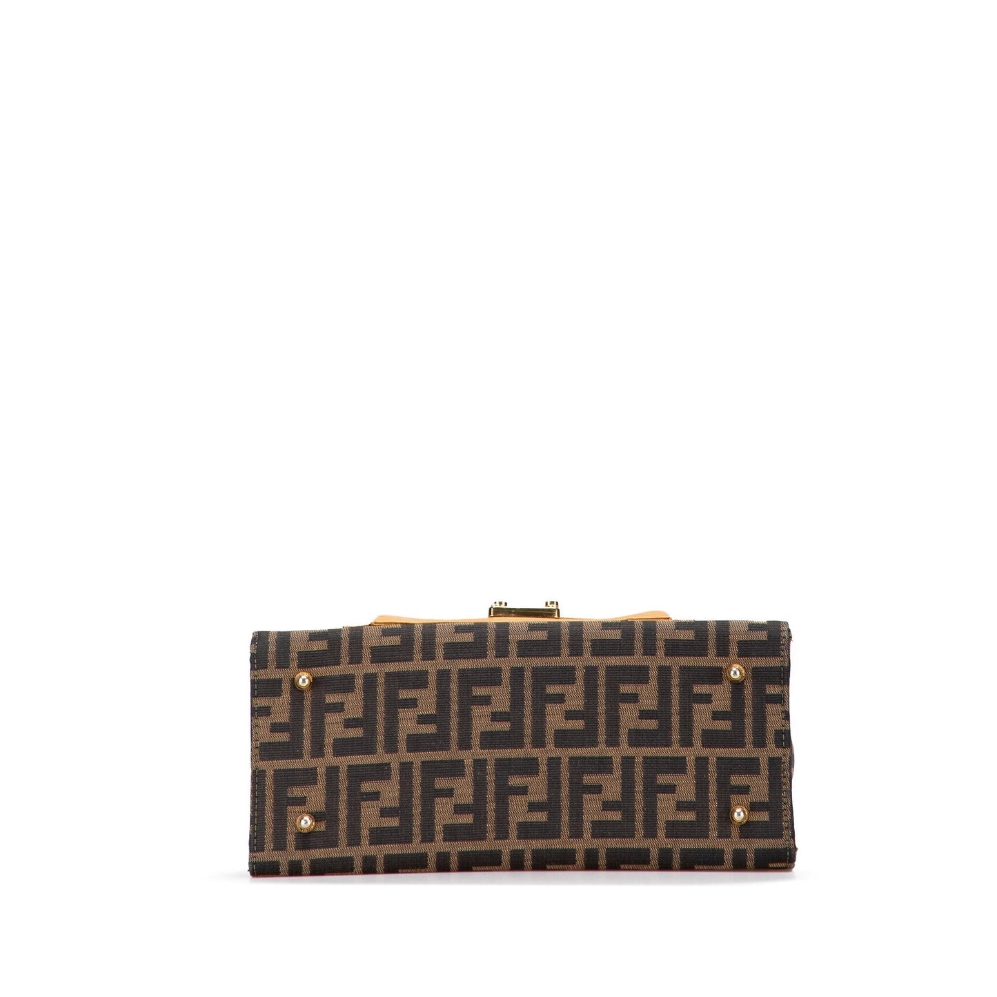 Fendi Tote Canvas Red Tote Bag Style 14