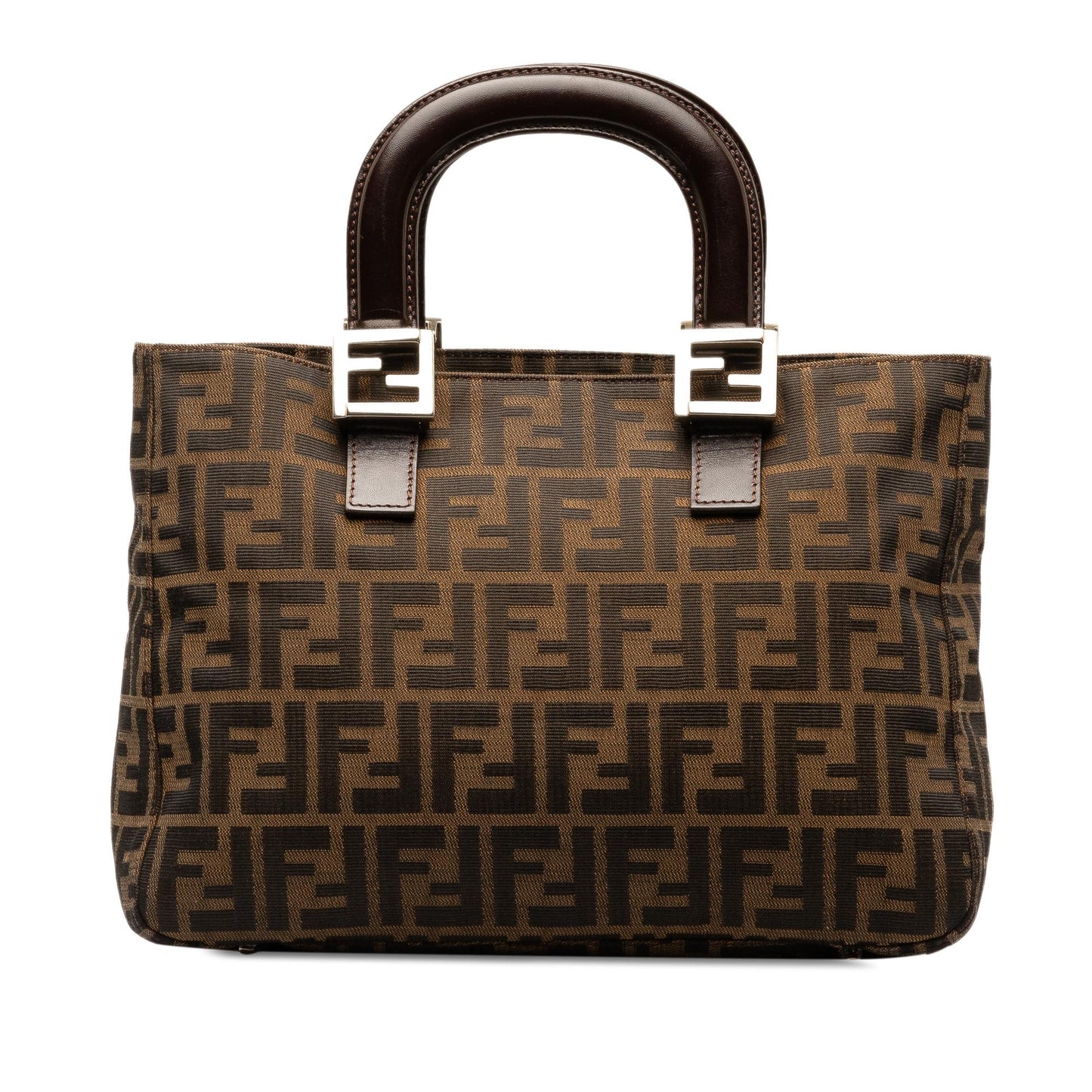 Fendi Zucca Canvas Handle Tote (SHG-yHeh88)