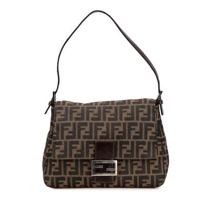 Fendi Luxury Canvas Red Shoulder Bag Style 13