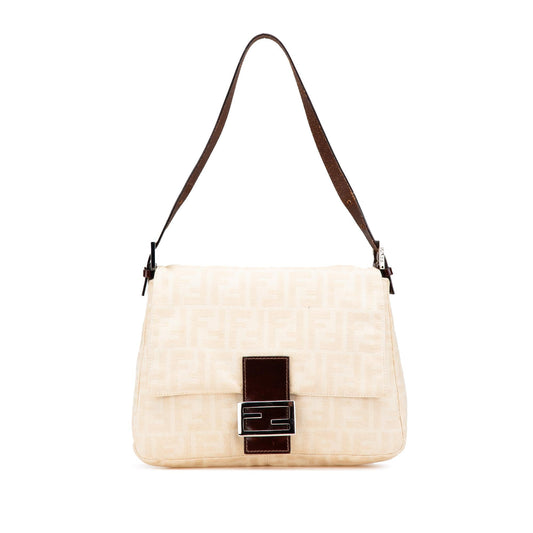Fendi Luxury Canvas Red Shoulder Bag Style 14