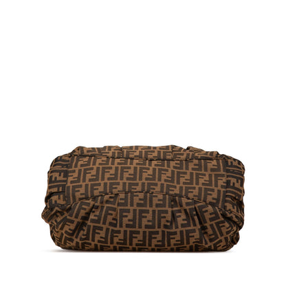 Fendi Tote Canvas Red Tote Bag Canvas