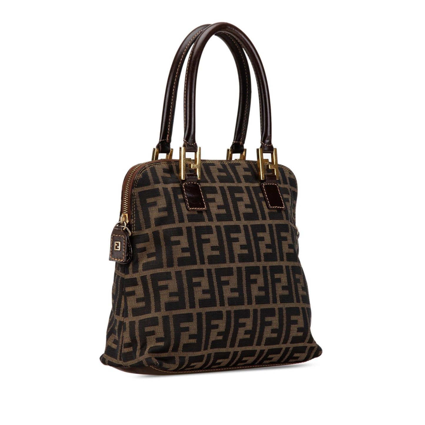 Fendi Zucca Canvas Satchel (SHG-VwjR6Z)