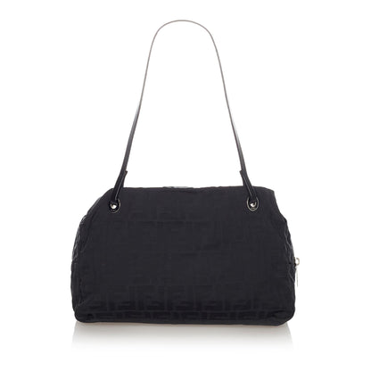 Fendi Zucca Canvas Shoulder Bag (SHG-31737)