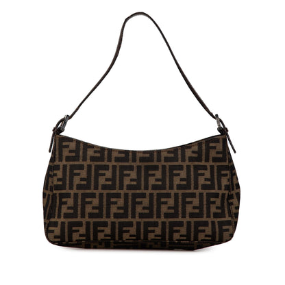 Fendi Zucca Canvas Shoulder Bag (SHG-MbXOYt)