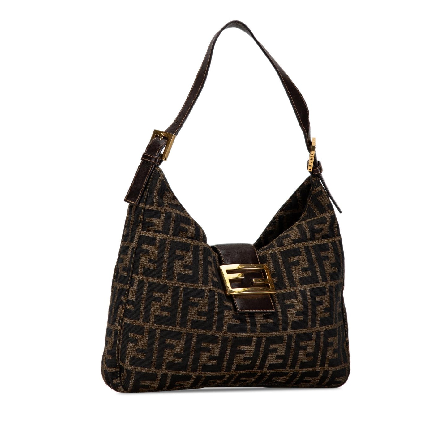 Fendi Zucca Canvas Shoulder Bag (SHG-mzTwj1)