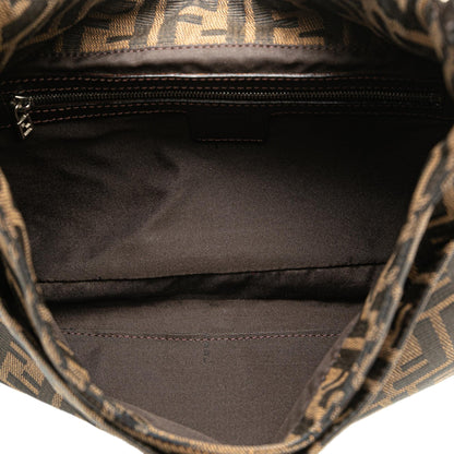 Fendi Zucca Canvas Shoulder Bag (SHG-E19XfD)