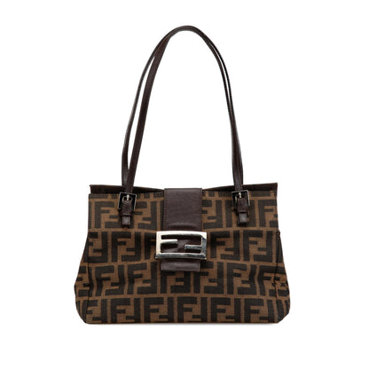 Fendi Zucca Canvas Shoulder Bag Shg-Go7Jds