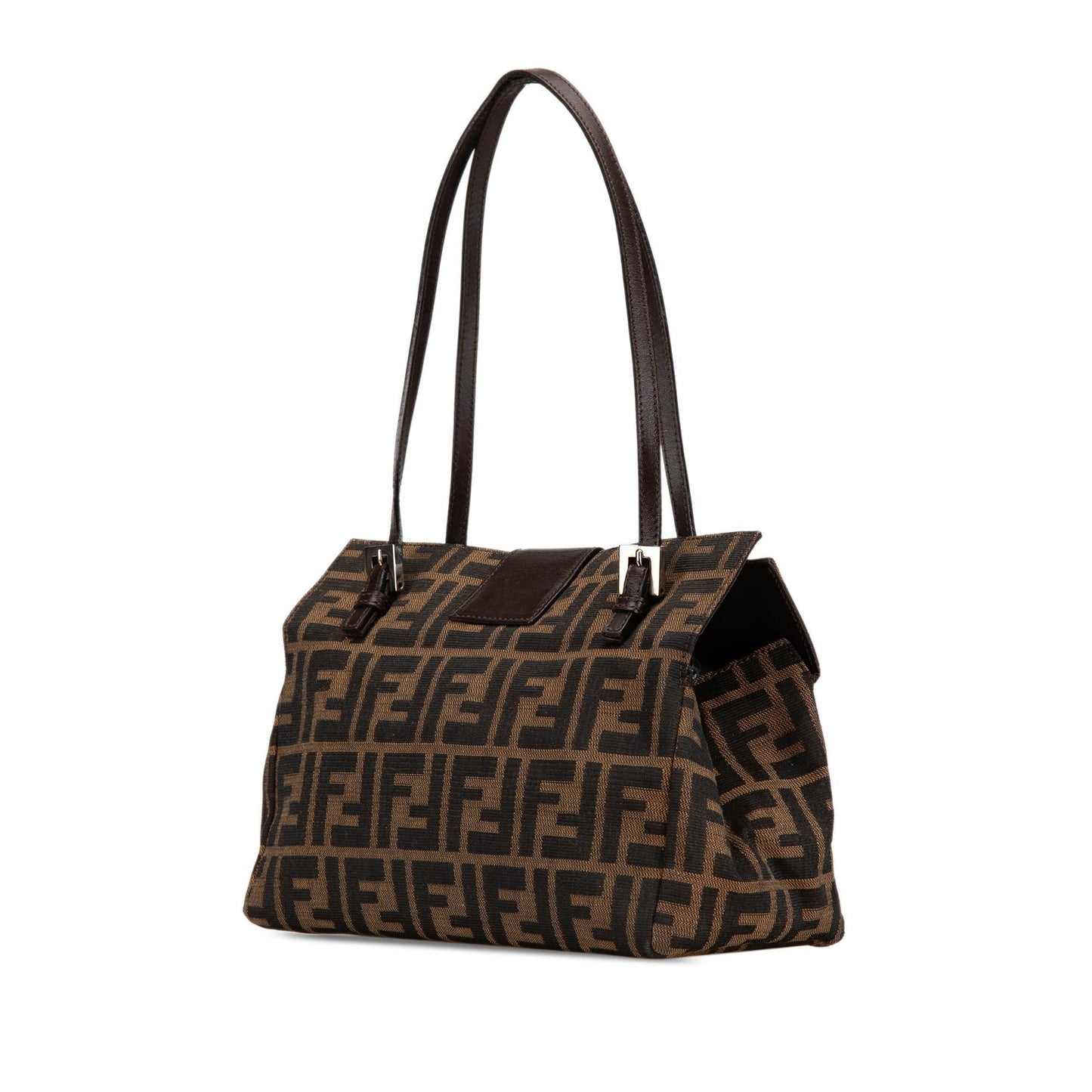 Fendi Zucca Canvas Shoulder Bag Shg-Go7Jds