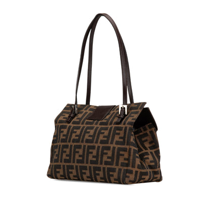 Fendi Zucca Canvas Shoulder Bag Shg-Go7Jds