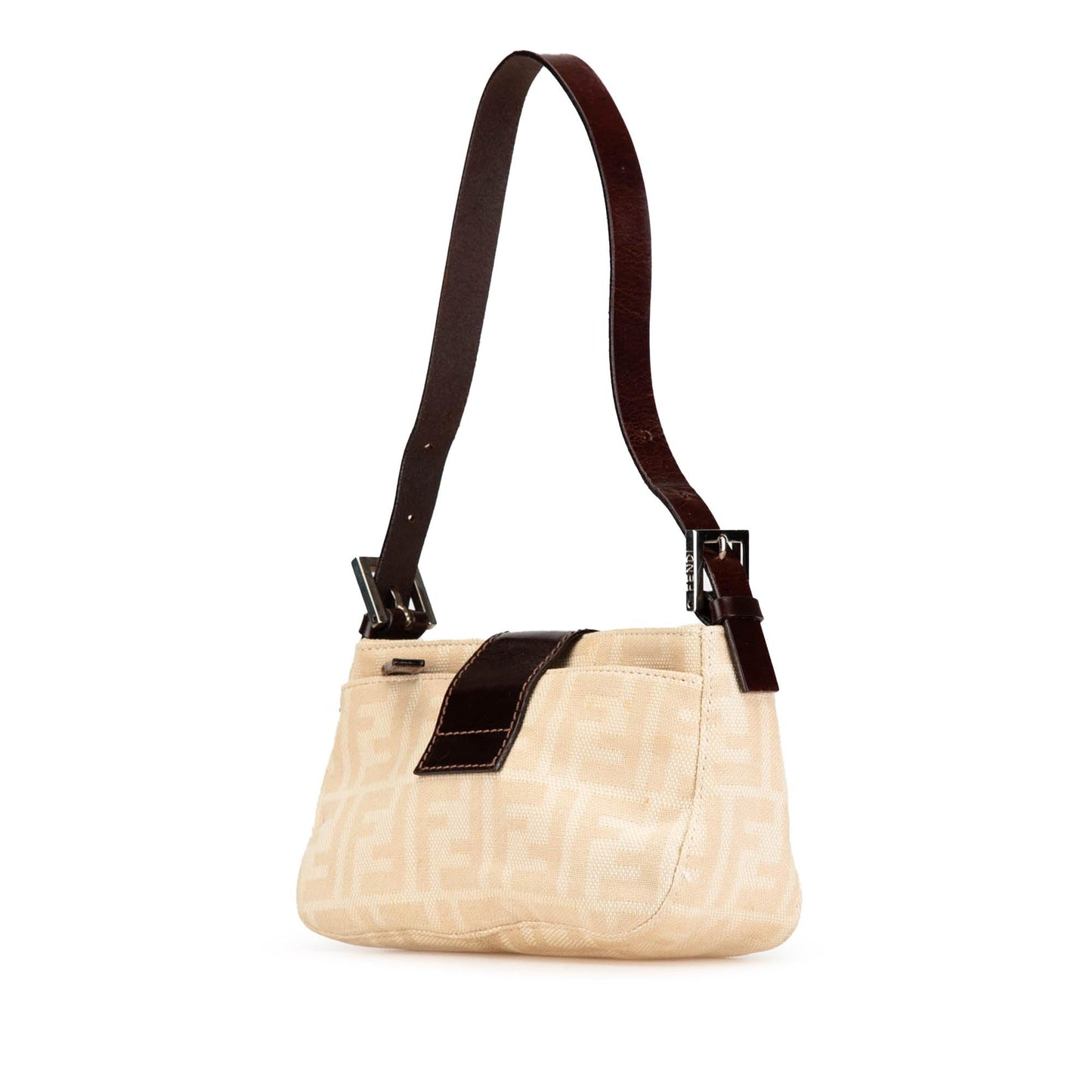Fendi Zucca Canvas Shoulder Bag Shg-Clmdjy