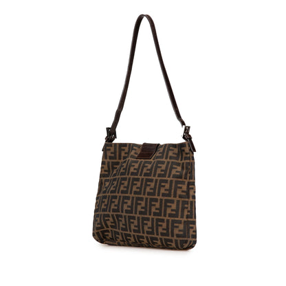 Fendi Luxury Canvas Red Shoulder Bag Canvas