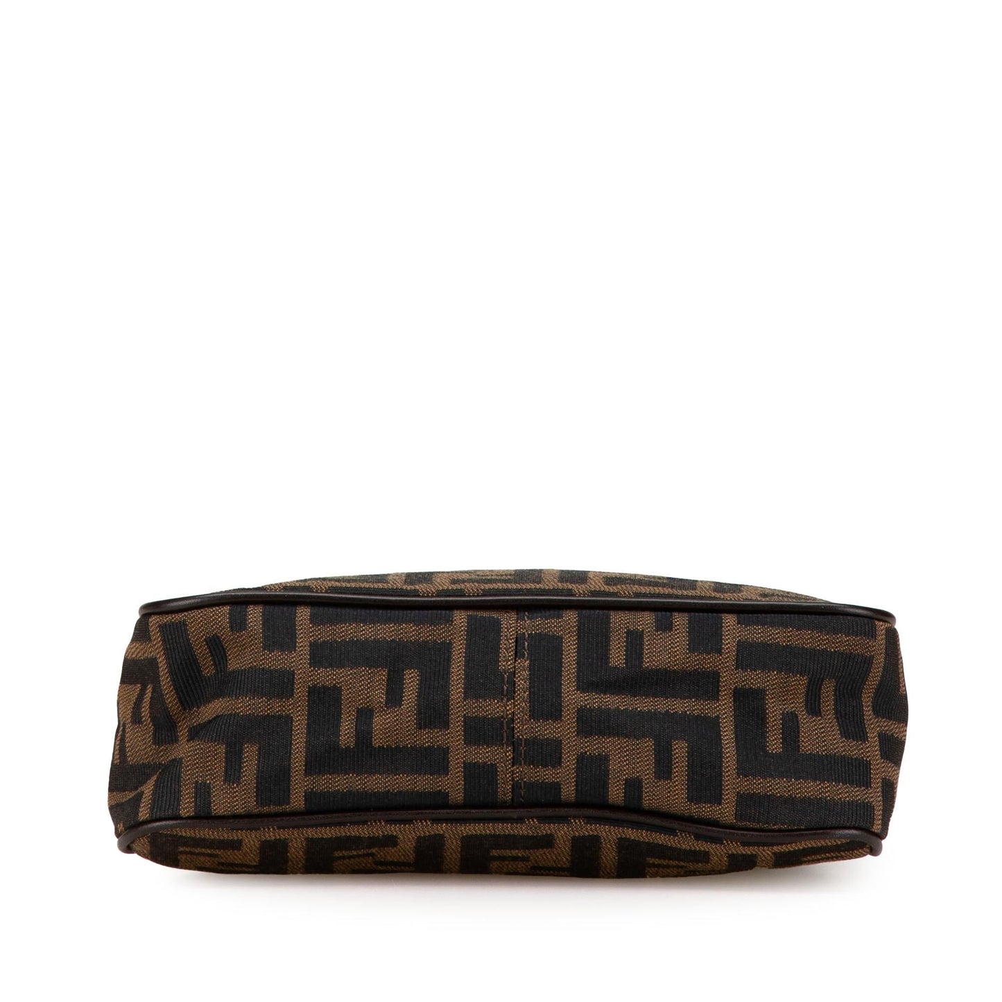 Fendi Zucca Coated Canvas Peekaboo Defender Handbag