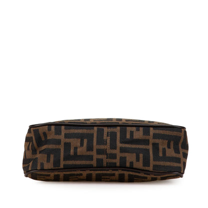 Fendi Zucca Coated Canvas Peekaboo Defender Handbag