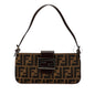 Fendi Luxury Canvas Red Shoulder Bag Style 5