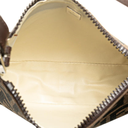 Fendi Luxury Canvas Red Shoulder Bag Style 2