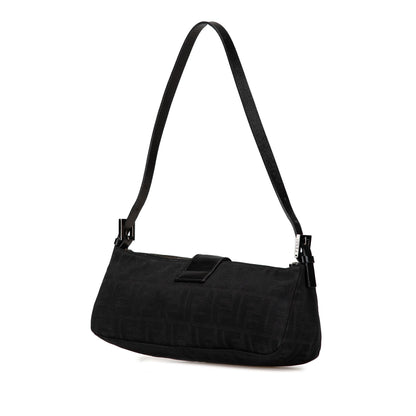 Fendi Baguette Canvas Red Shoulder Bag Style 11