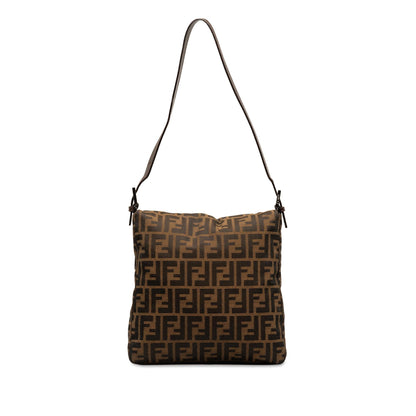 Fendi Luxury Canvas Red Shoulder Bag Style 18