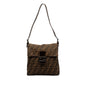 Fendi Luxury Canvas Red Shoulder Bag Style 18