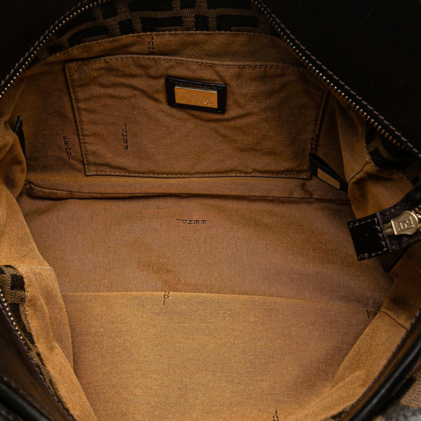 Fendi Luxury Canvas Red Shoulder Bag Style 20