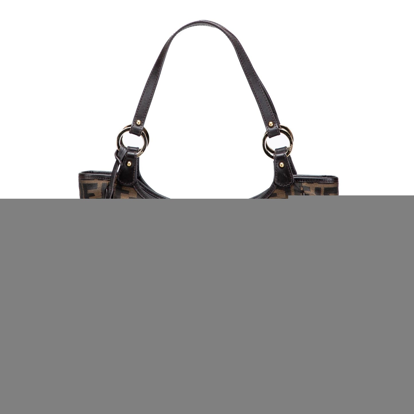 Fendi Baguette Canvas Red Shoulder Bag Style 34