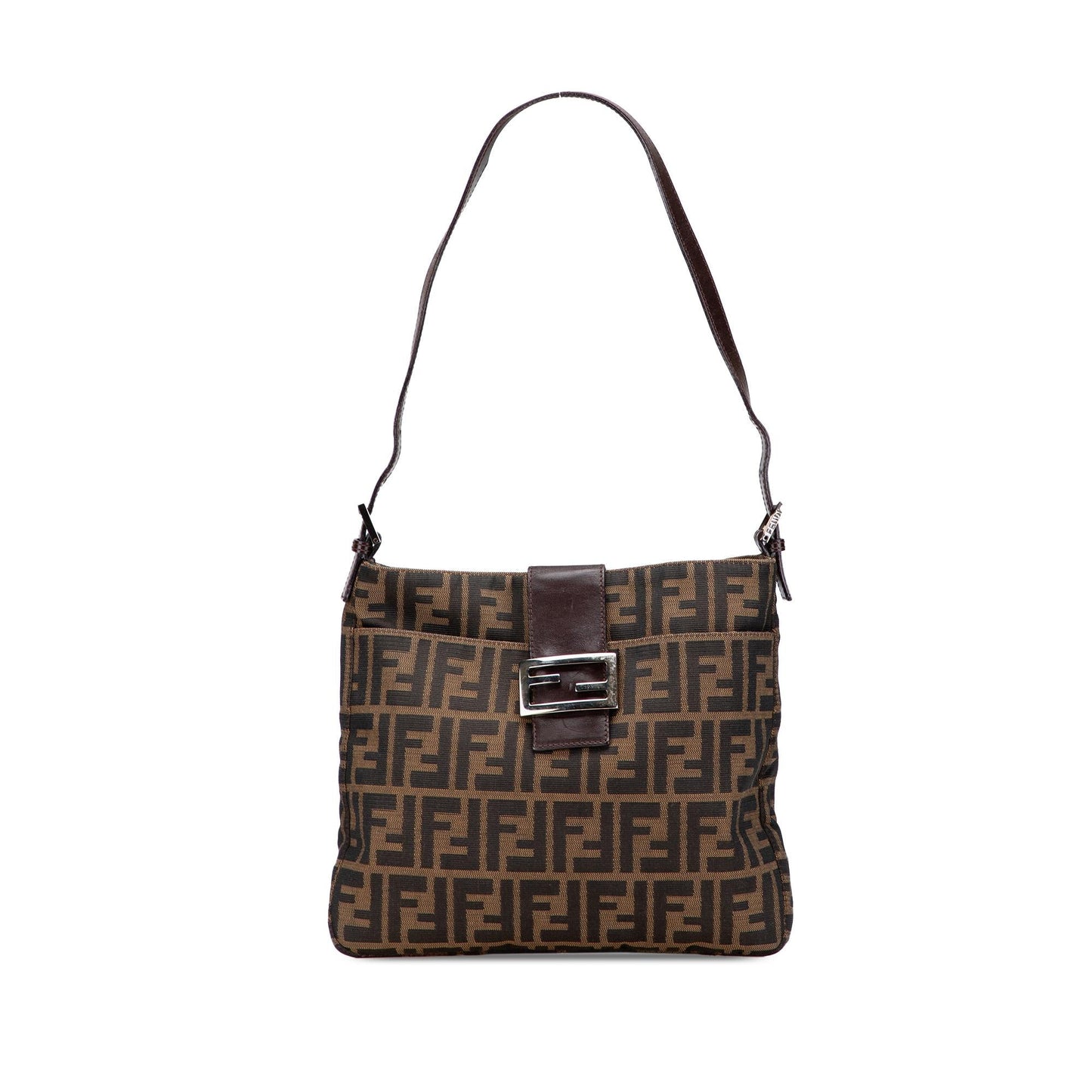 Fendi Baguette Leather Red Shoulder Bag Style 60