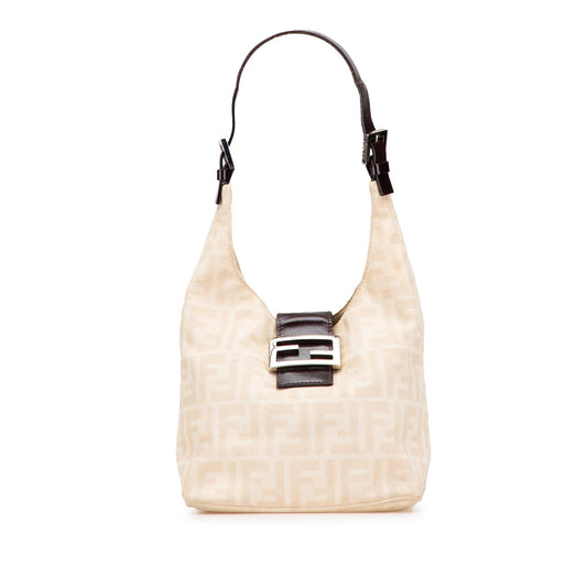 Fendi Luxury Canvas Red Shoulder Bag Style 23