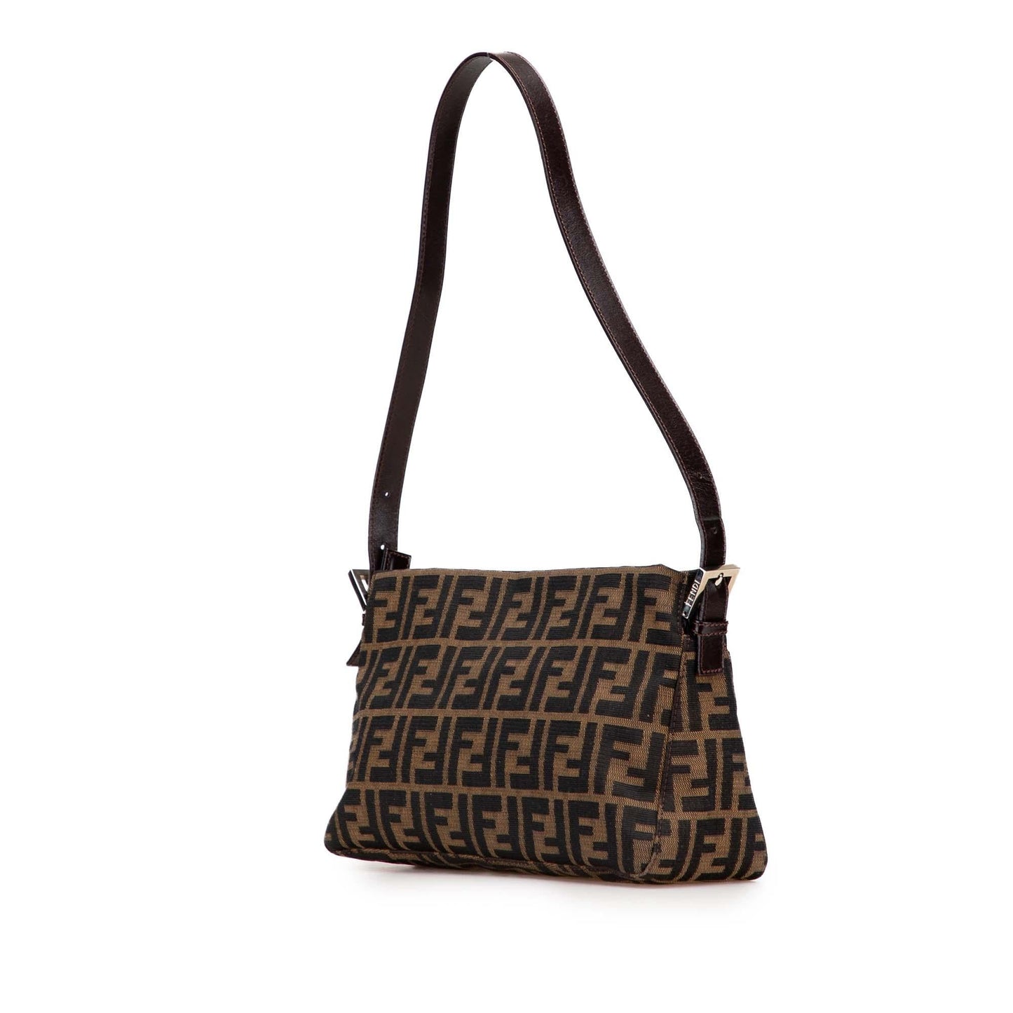Fendi Luxury Canvas Red Shoulder Bag Style 25