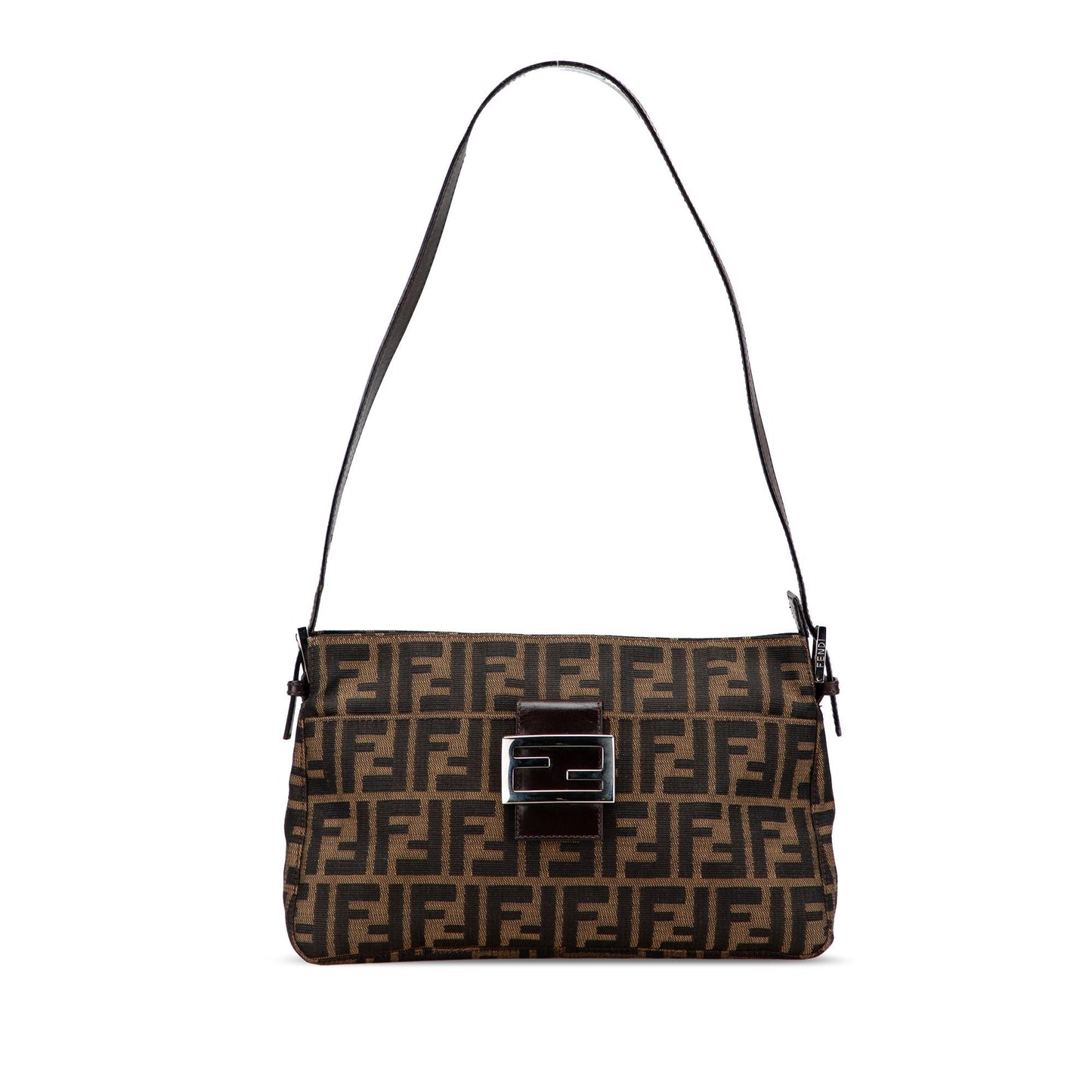 Fendi Luxury Canvas Red Shoulder Bag Style 24