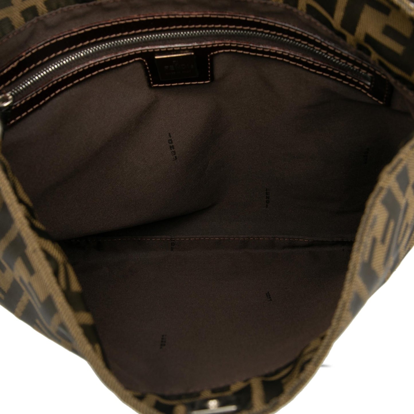 Fendi Luxury Canvas Red Shoulder Bag Style 34